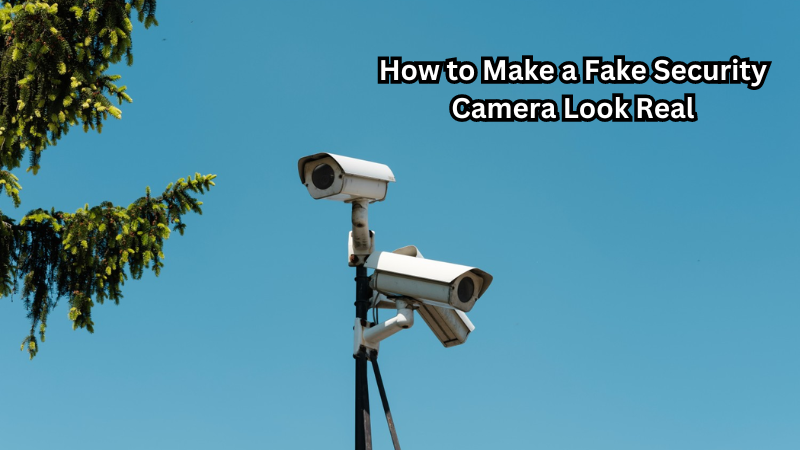 How to Make a Fake Security Camera Look Real