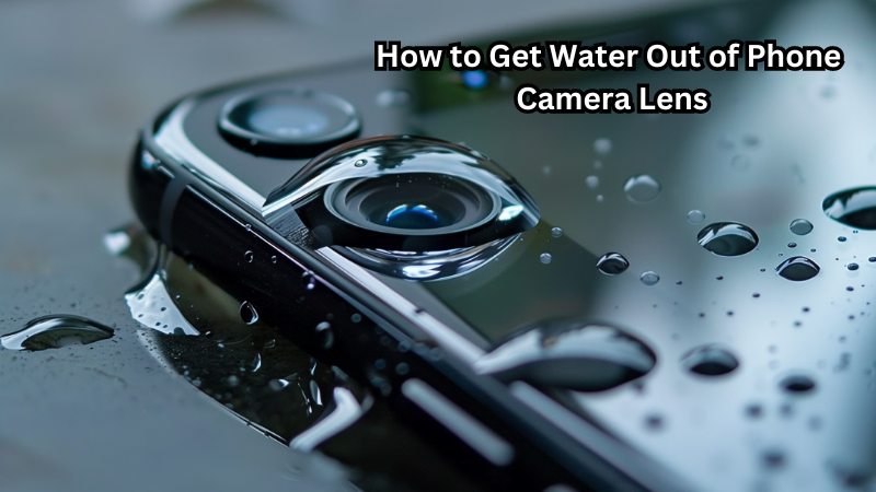 How to Get Water Out of Phone Camera Lens